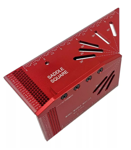 Woodworking Saddle Square Gauge 3D Mitre Square Angle Ruler