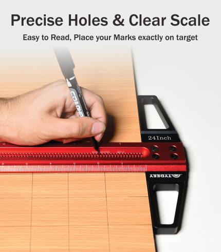 24 inch t square ruler for woodworking