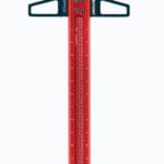 TYDEEY 12 in T Square Ruler T-Shaped Woodworking Scriber Measuring Tool , Aluminum Alloy Layout and Measuring Tools