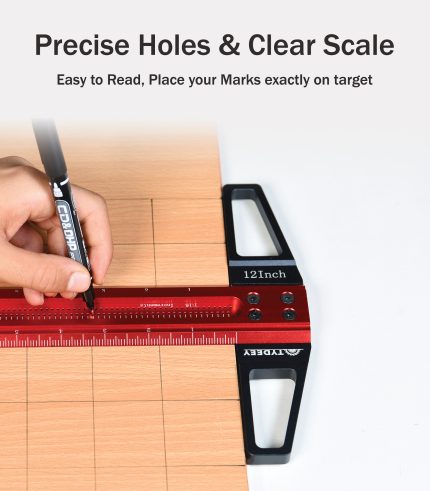 12 Inch T ruler Square for woodworking